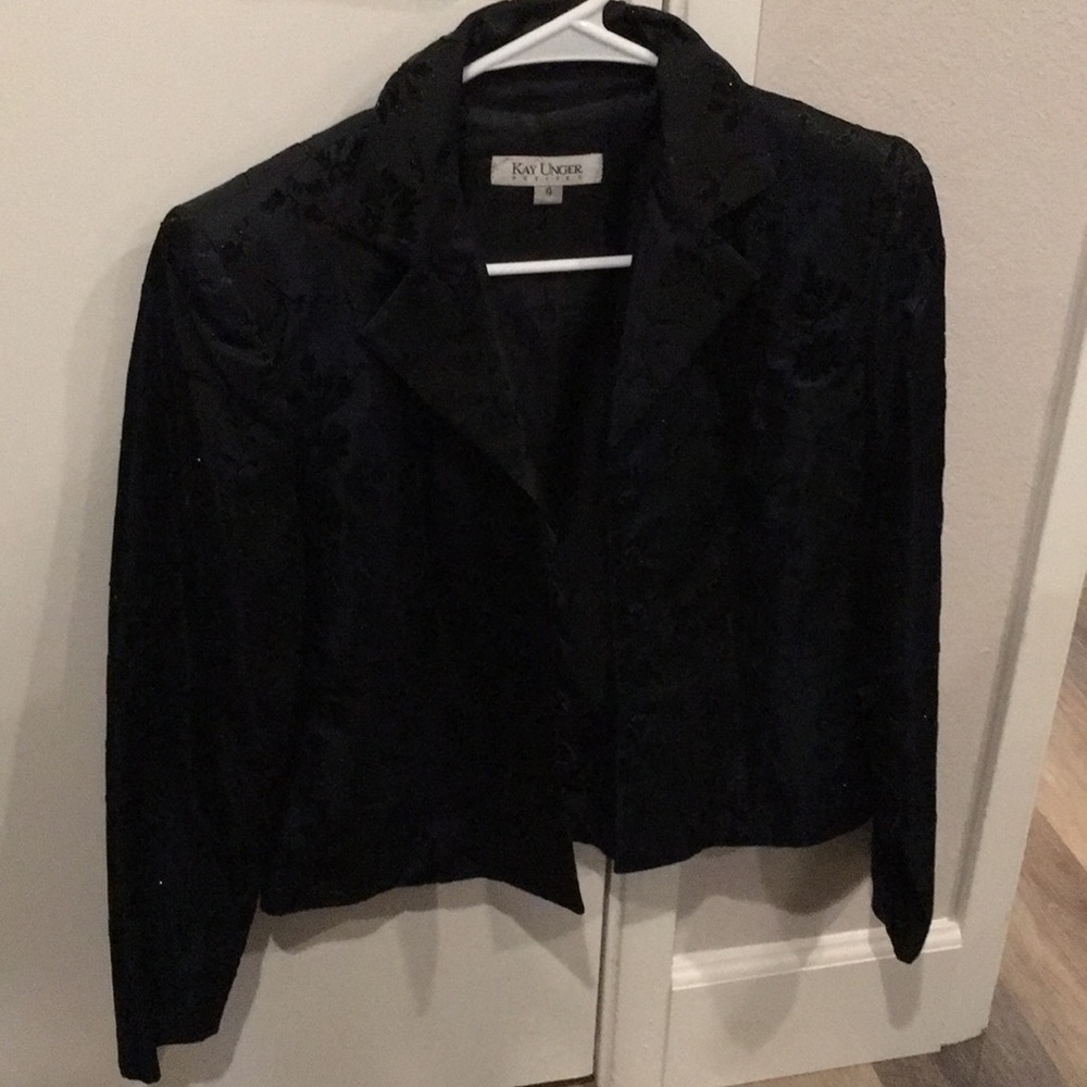 Kay Unger party blazer